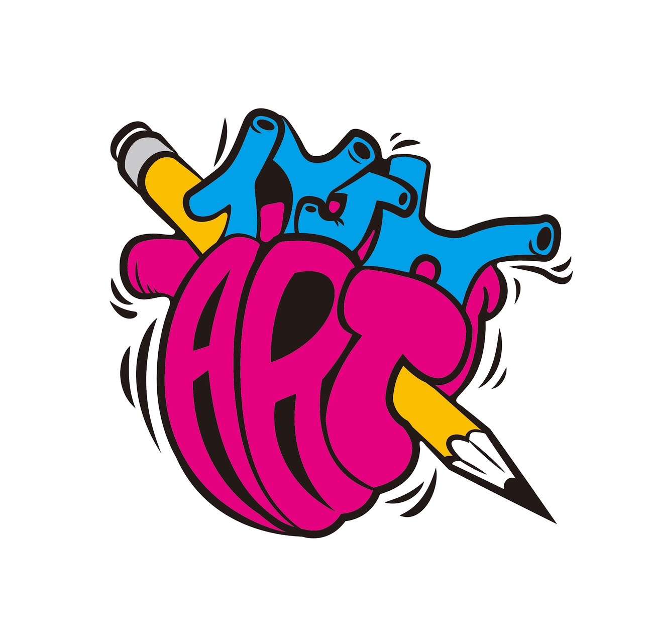 桃園國中美術班網站LOGO